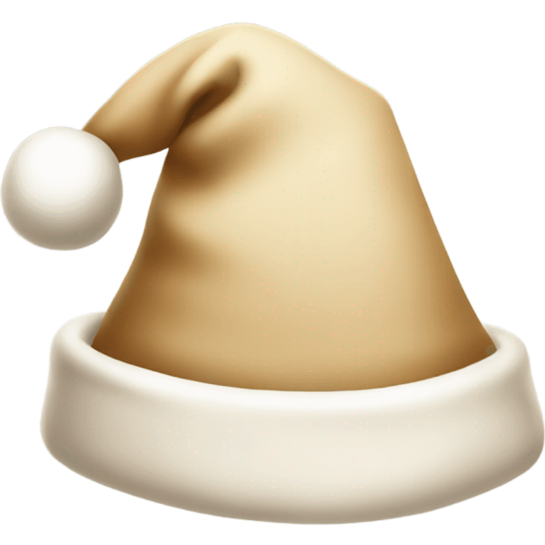 beige Santa Claus hat emoji