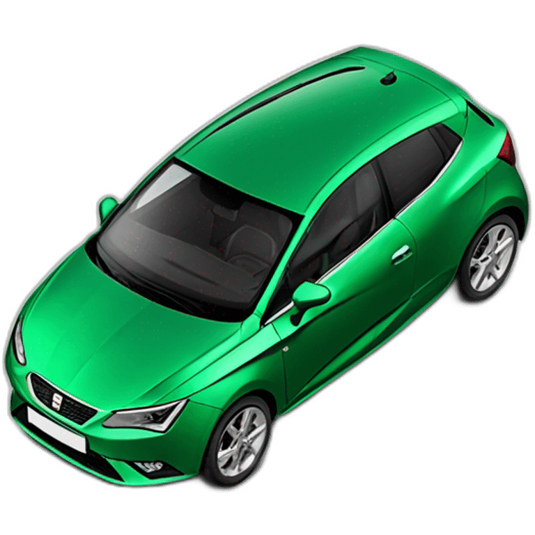 Seat ibiza verde metalizado emoji