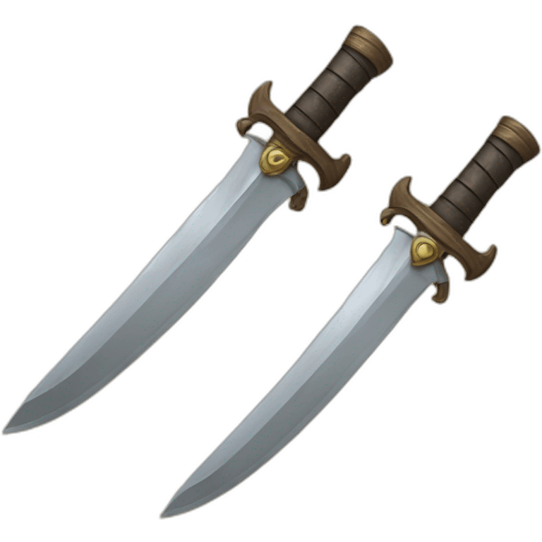 pirate swords emoji