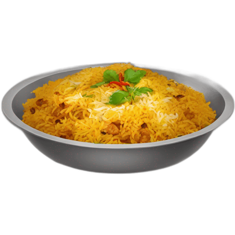 biryani plate emoji