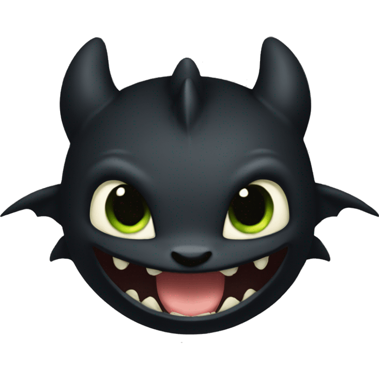 Toothless emoji