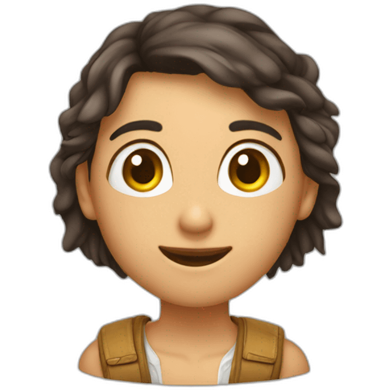 Emoji de un chico y una chica en unacama  emoji