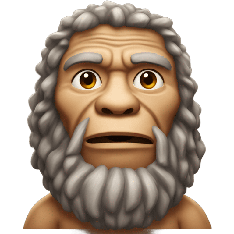 Neandertálec kterému je zima emoji