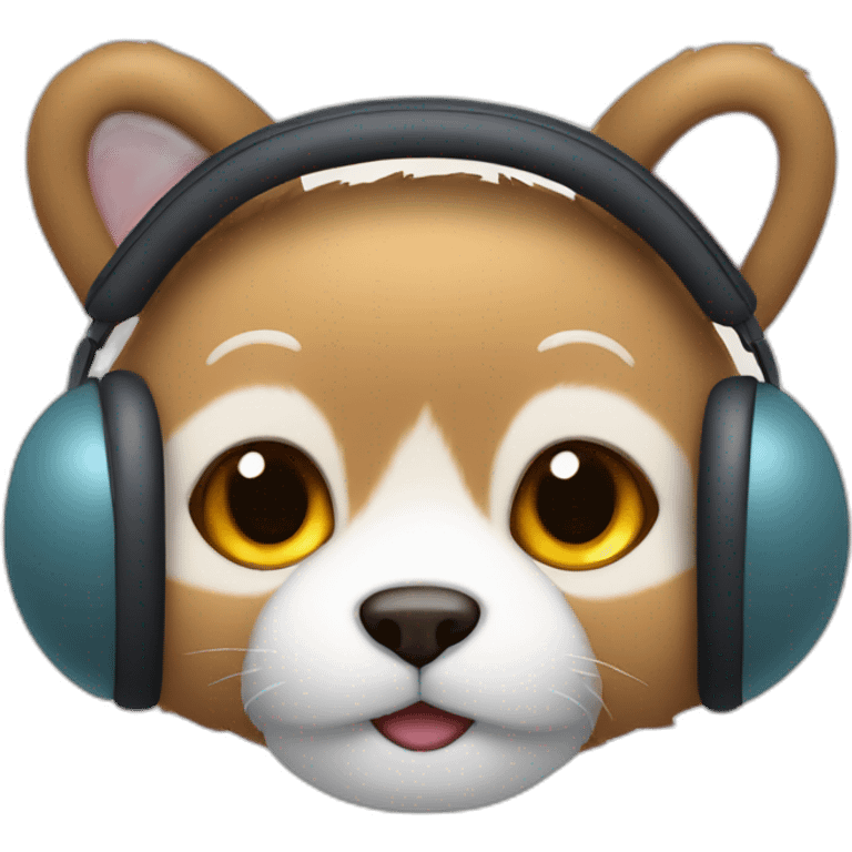 cartoon furr earmuff  emoji