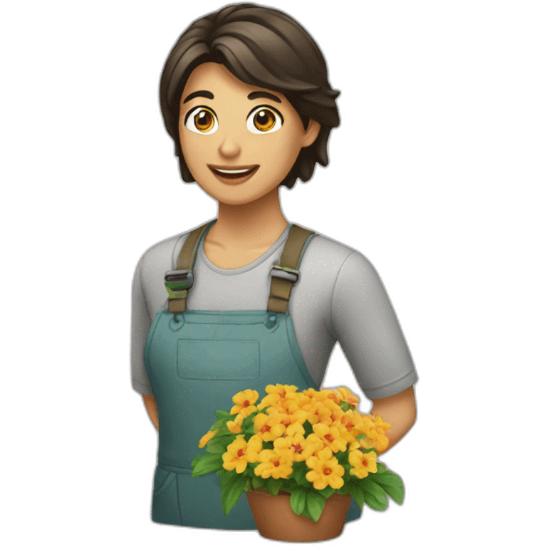 Florista emoji