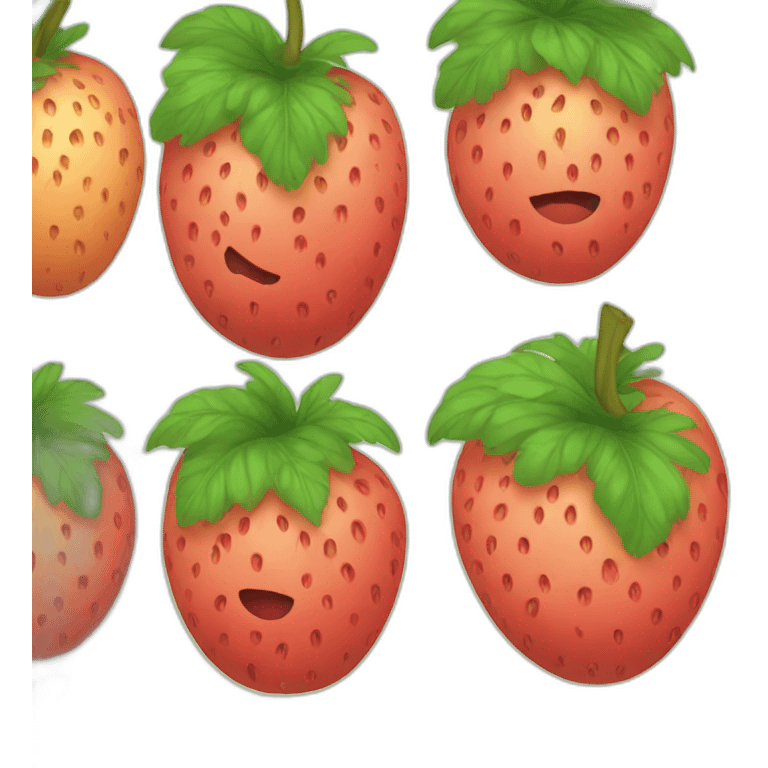 Fruit one piece emoji