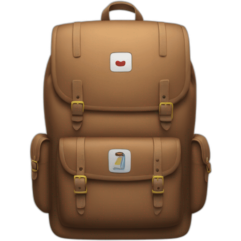 school backpack emoji