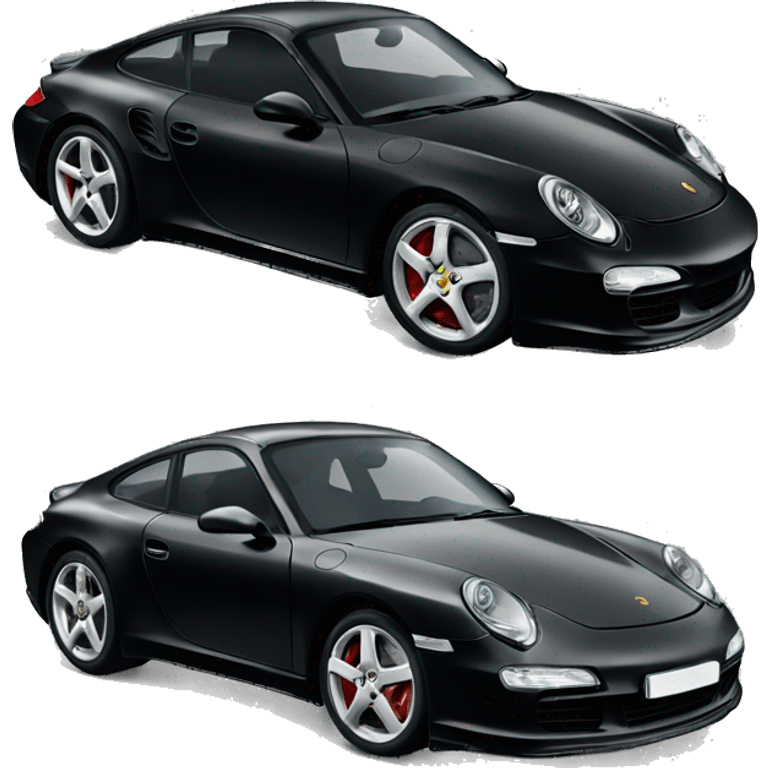 Black porshe  emoji