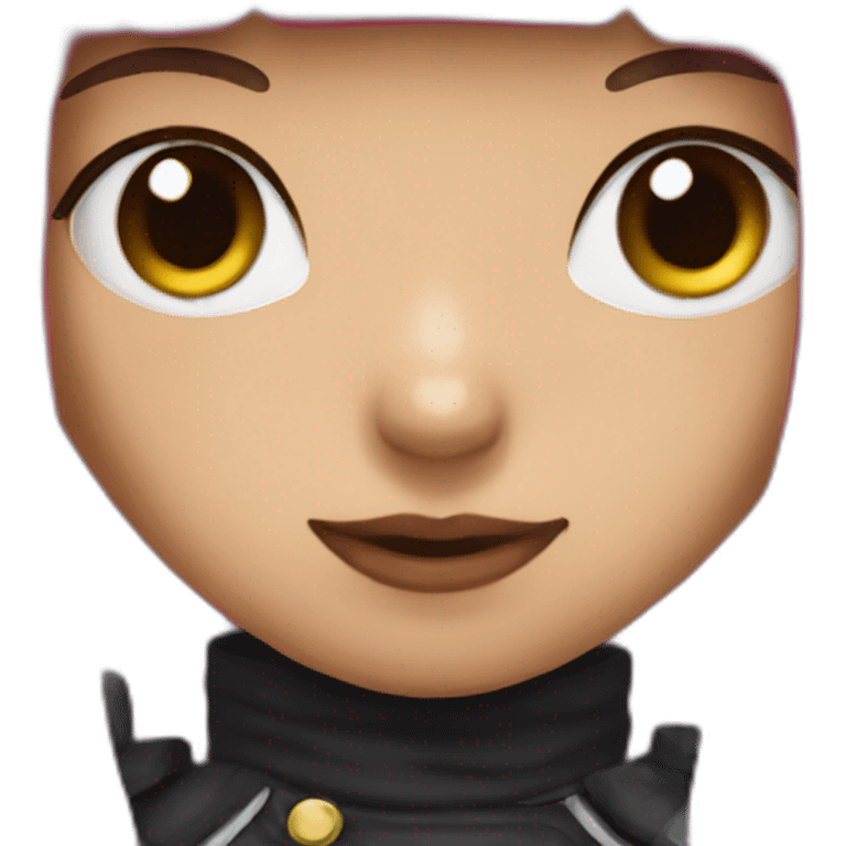 black pink lisa emoji