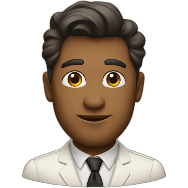 The gentleman from San Francisco emoji