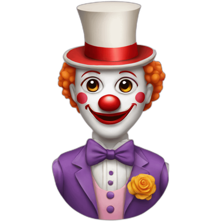 clown wedding emoji