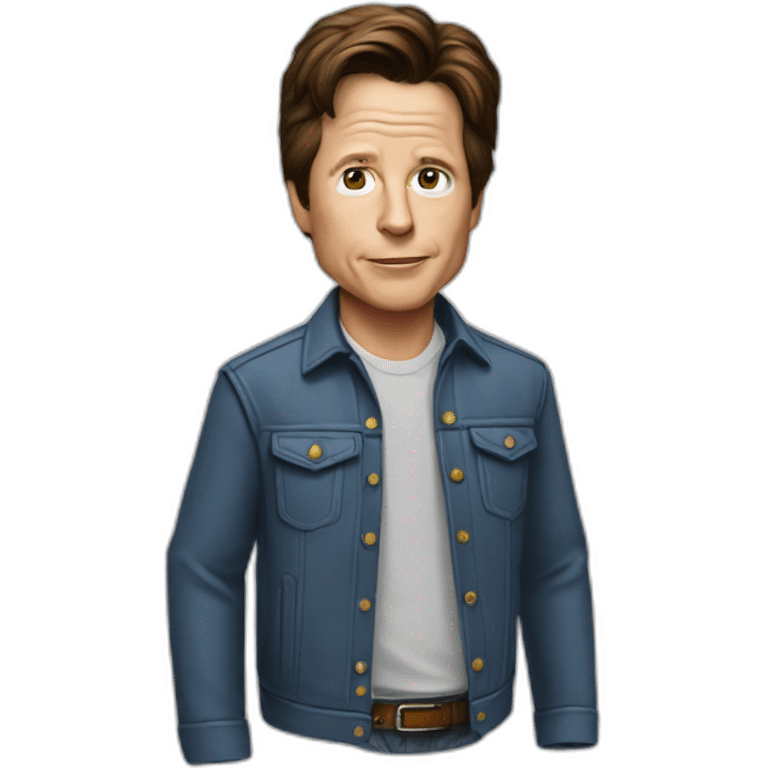 Michael J. Fox emoji