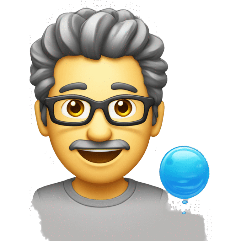 un cartucho de tinta con impresora emoji