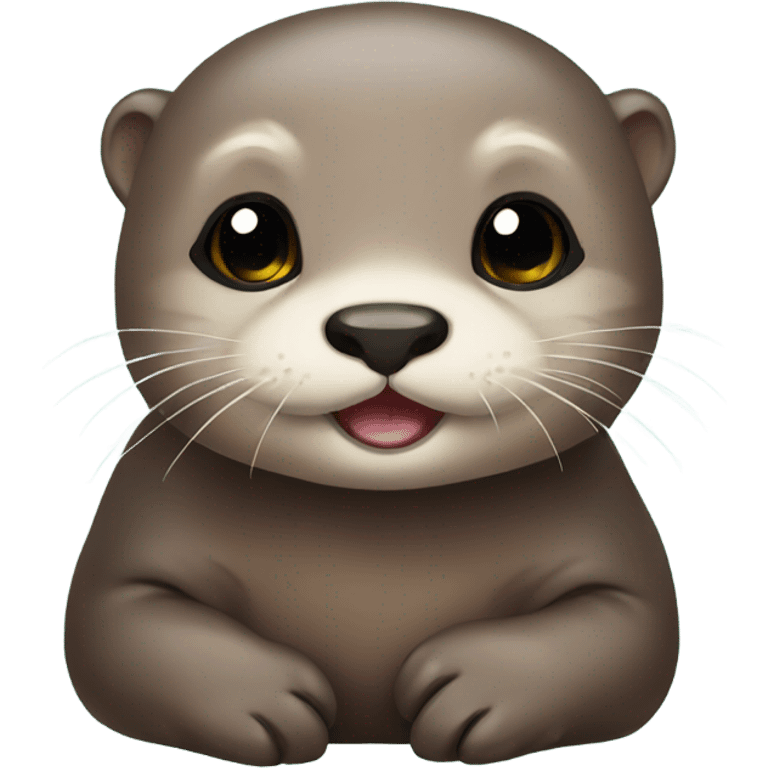 baby otter emoji