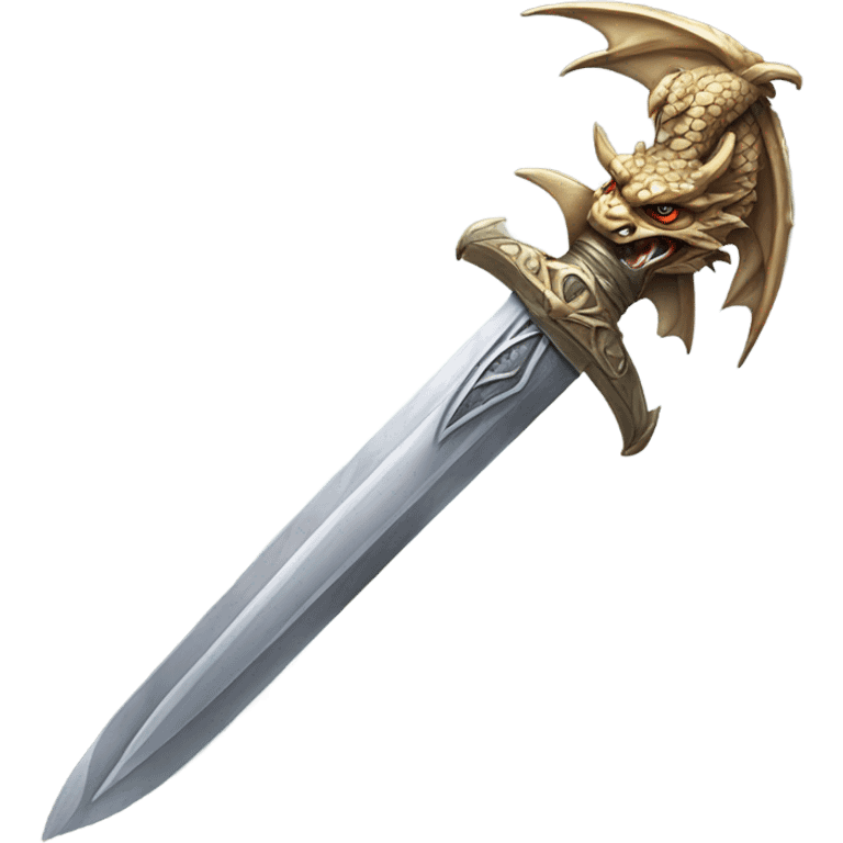 Dragon sword emoji