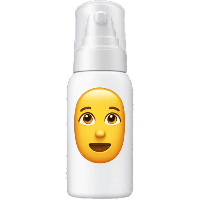 little facial sunscreen bottle isdin emoji