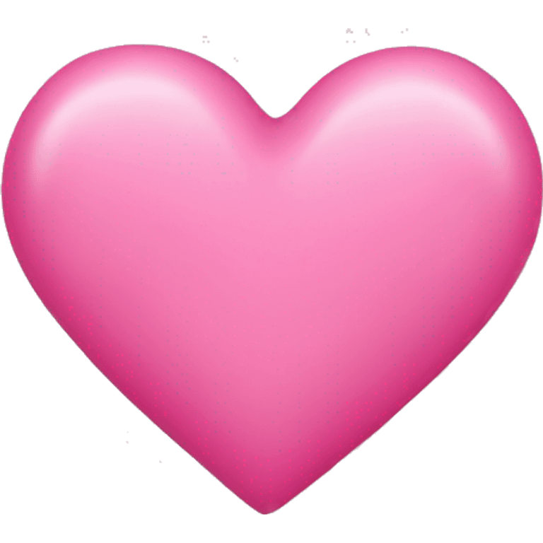 Pink heart emoji