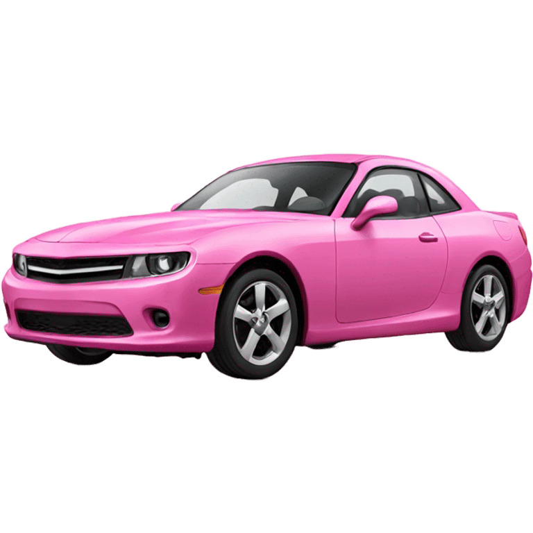 pink car emoji