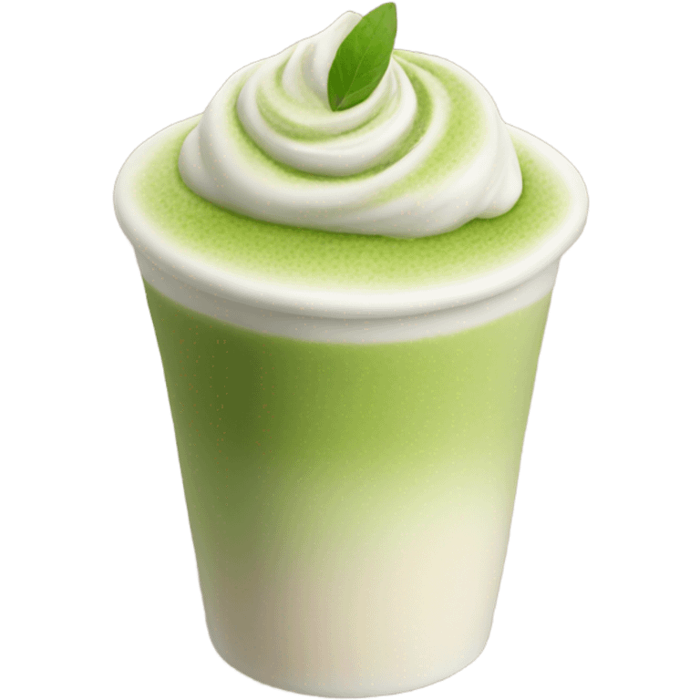 Matcha latte  emoji