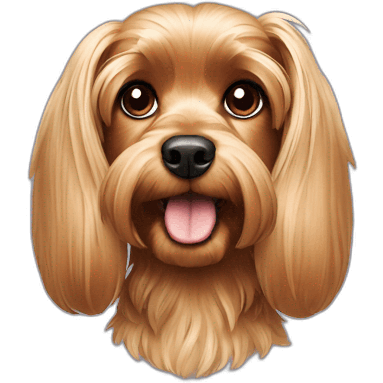 cocker, yorkshire terrier emoji