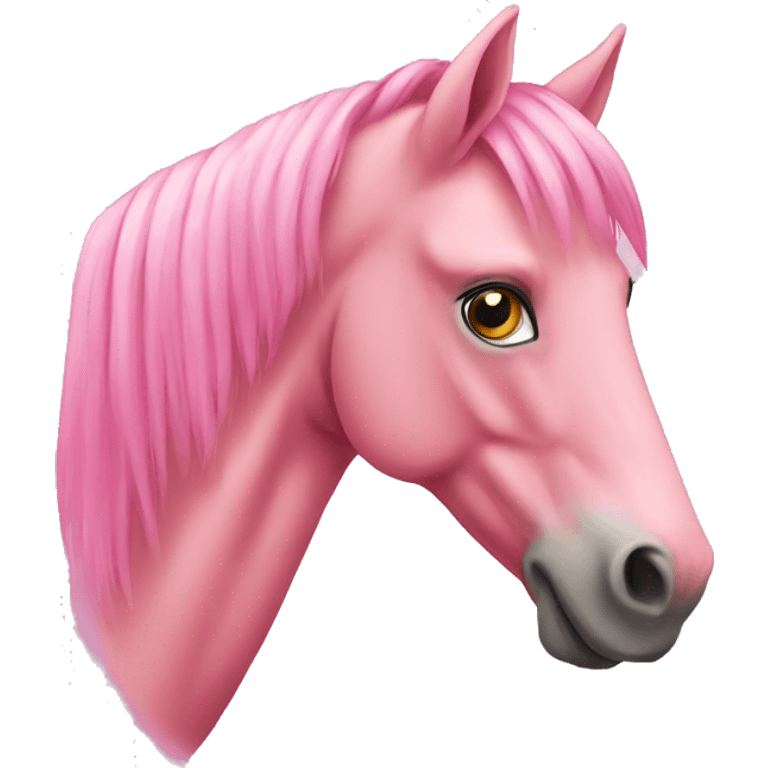 Pink horse  emoji