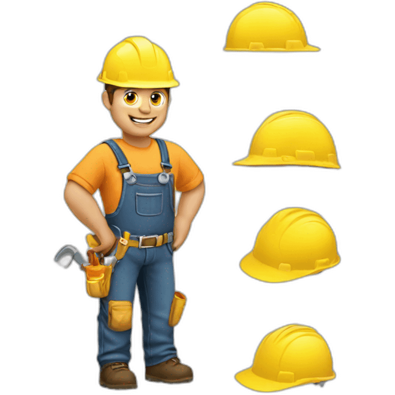 builder working emoji