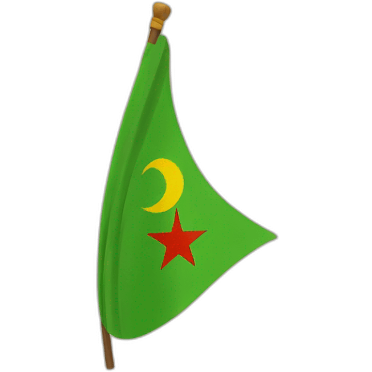 Drapeau amazigh emoji