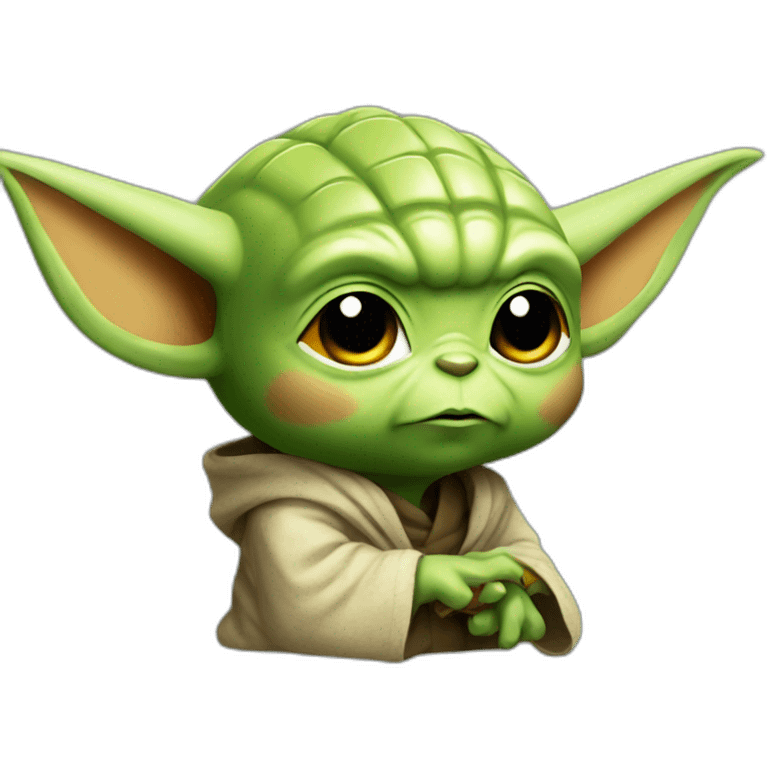 Yoda sur pikachu emoji