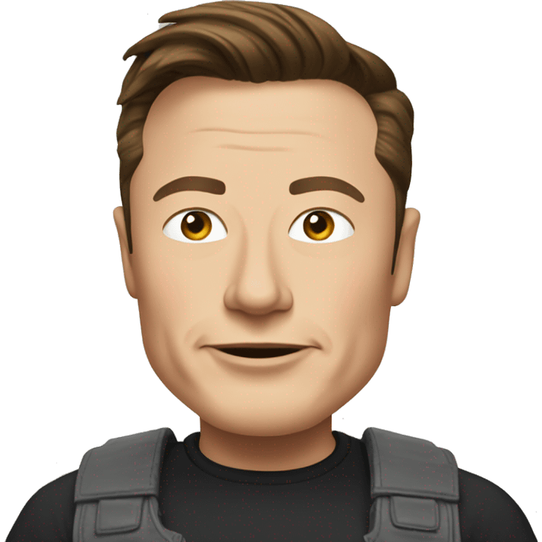 elon musk on earth emoji