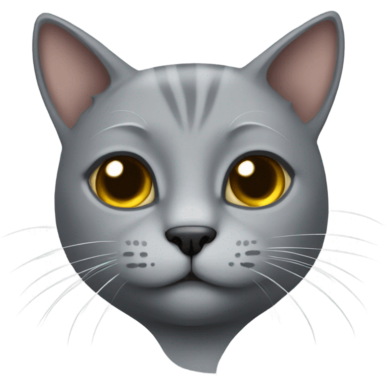 Cats grey emoji