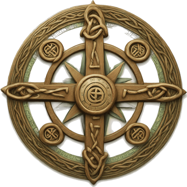  celtic detailed compass  emoji