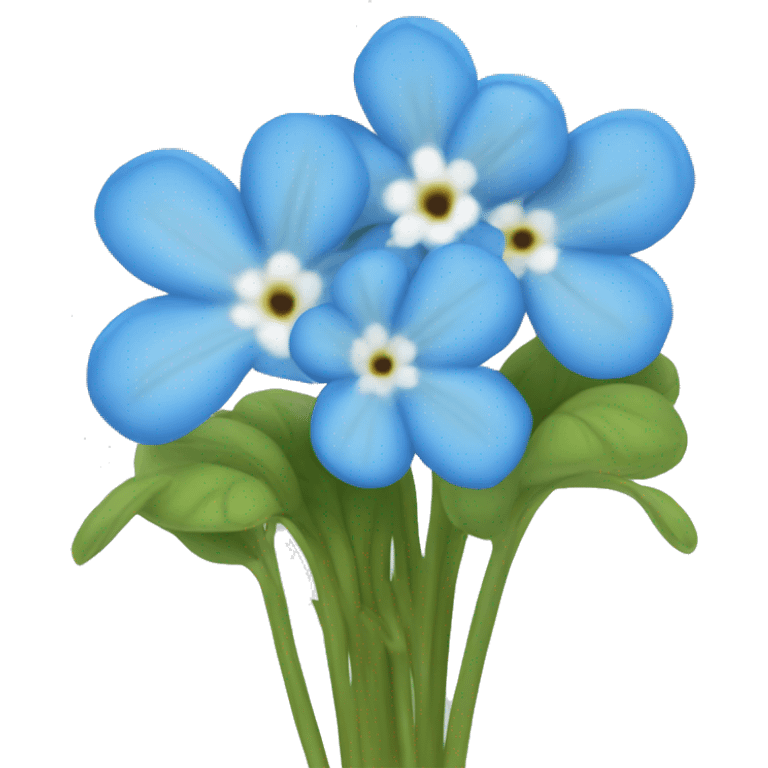 Forgetmenot flowef emoji