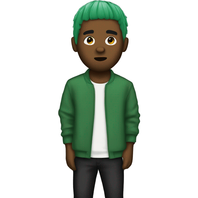 Green hair frank ocean  emoji