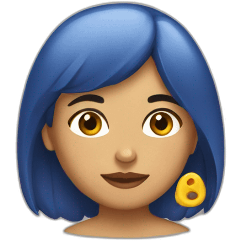 Fille brésilienne emoji