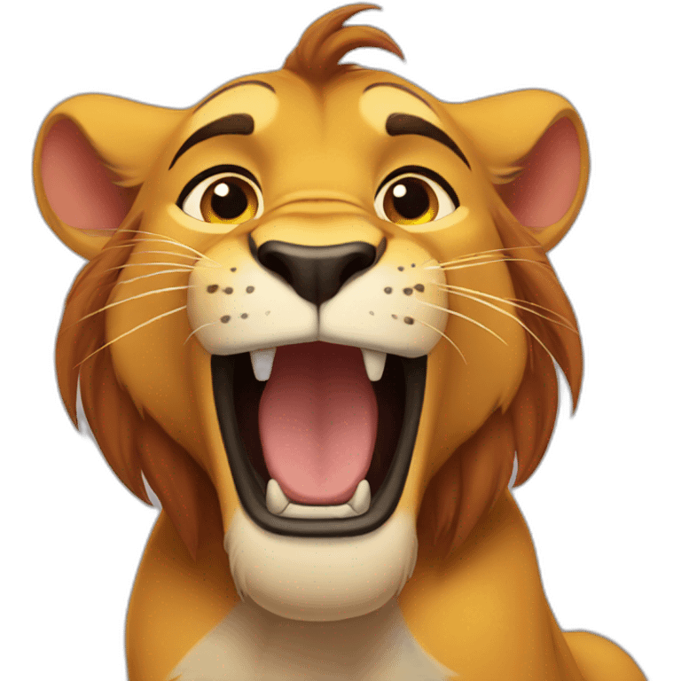 Simba emoji