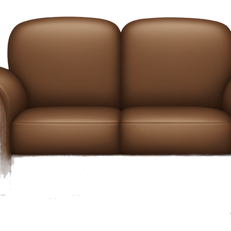 Couch brown emoji