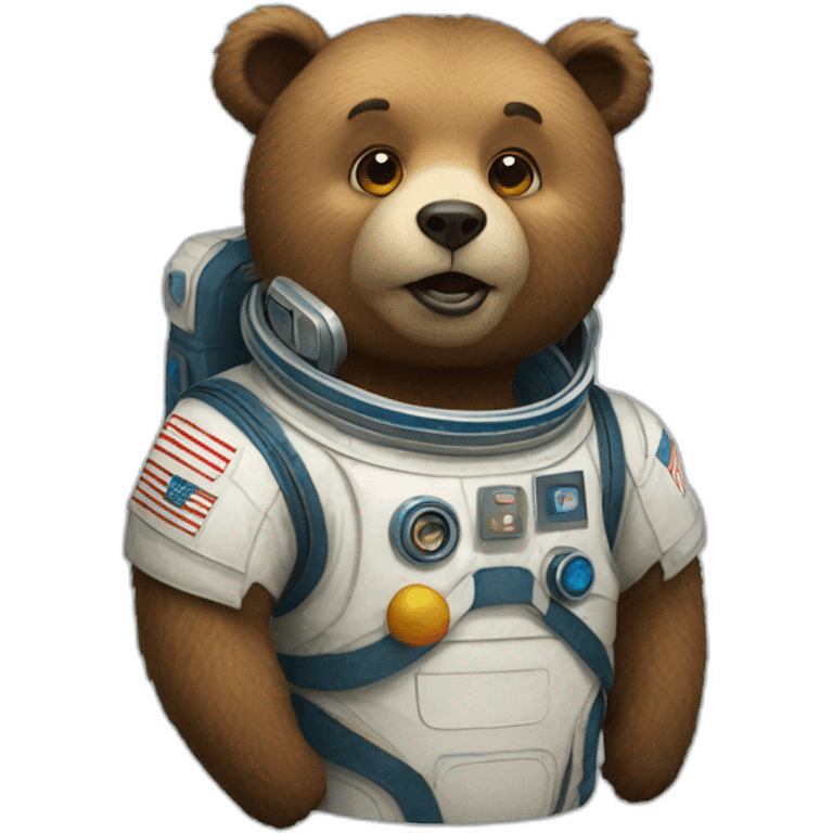 bear from space emoji