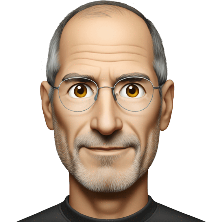 Steve Jobs ios 16 style ultra realistic  emoji