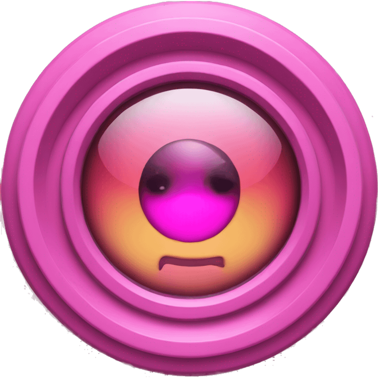 Pink scopes emoji