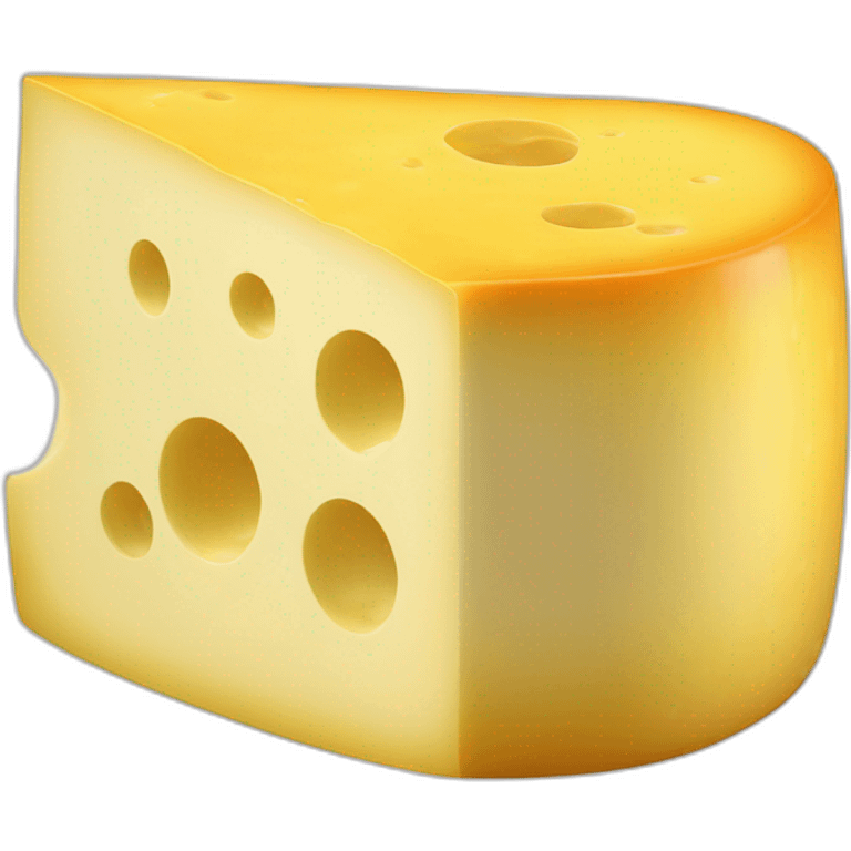 Gouda cheese emoji