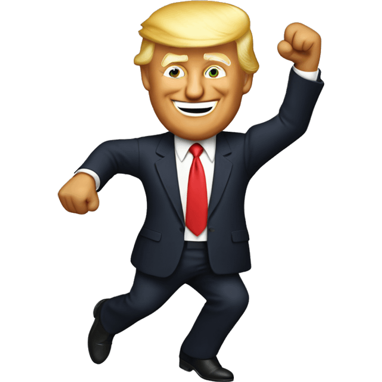 Donald trump dancing  emoji