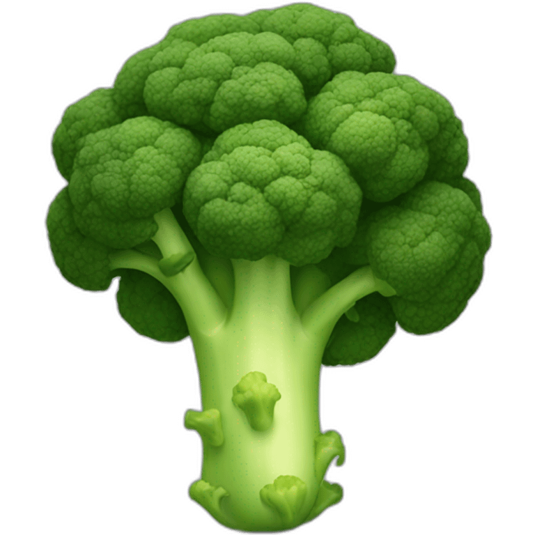 Broccoli muscle emoji