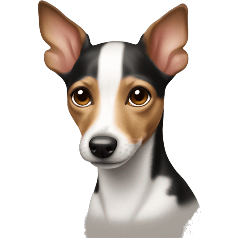 Tan rat terrier emoji