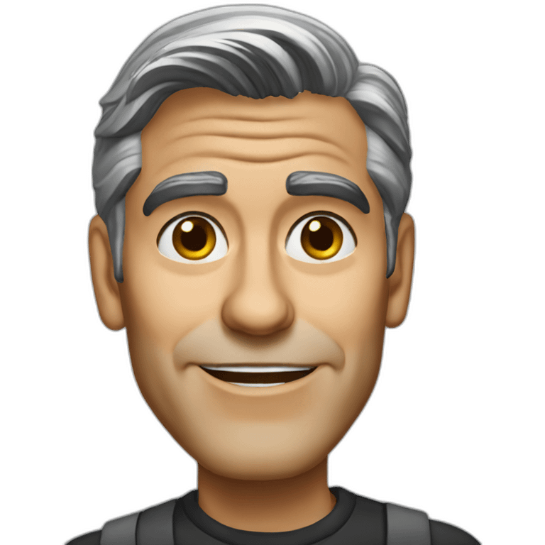 George Clooney emoji