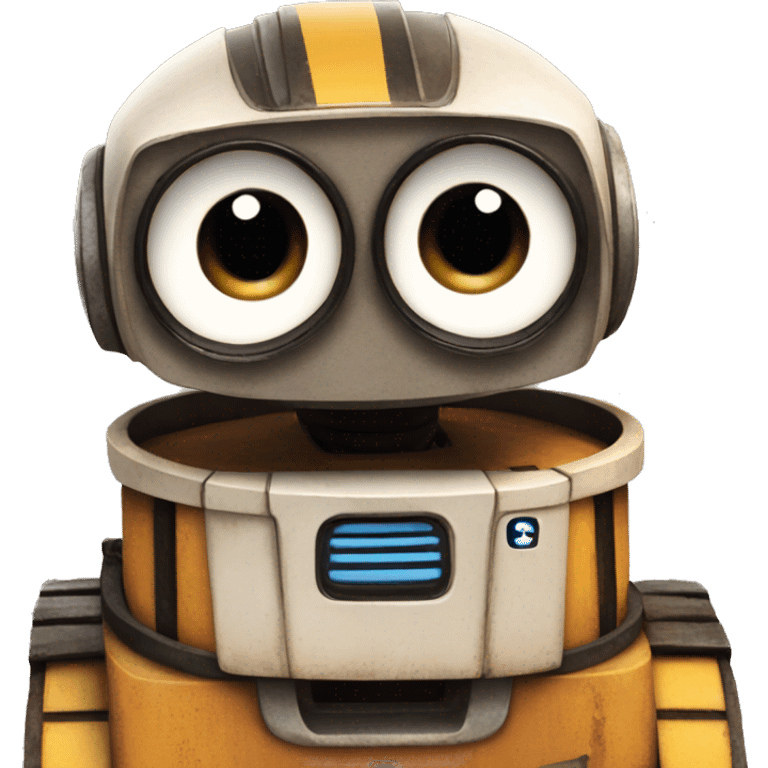 Wall-e Face emoji