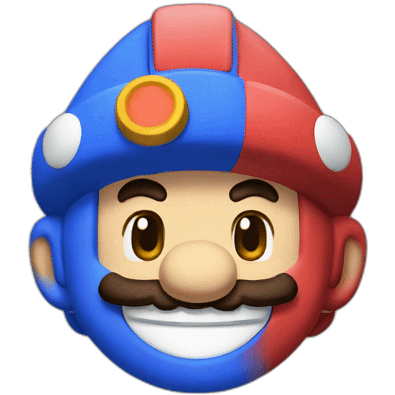 Little happy mario emoji