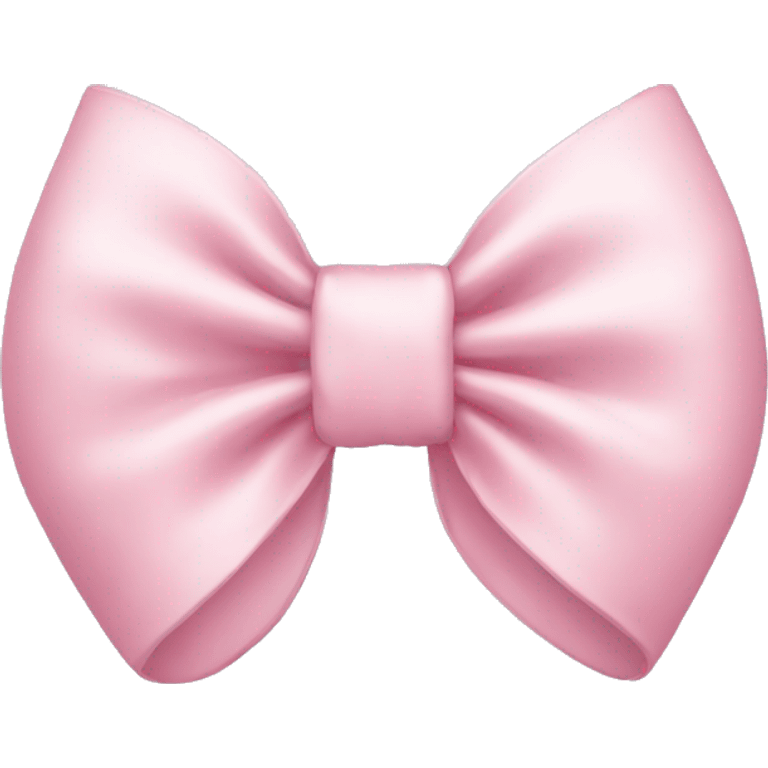 Light pink bow emoji