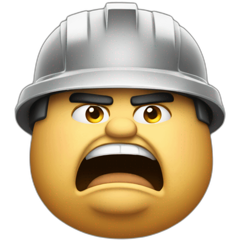 angry fat miner emoji