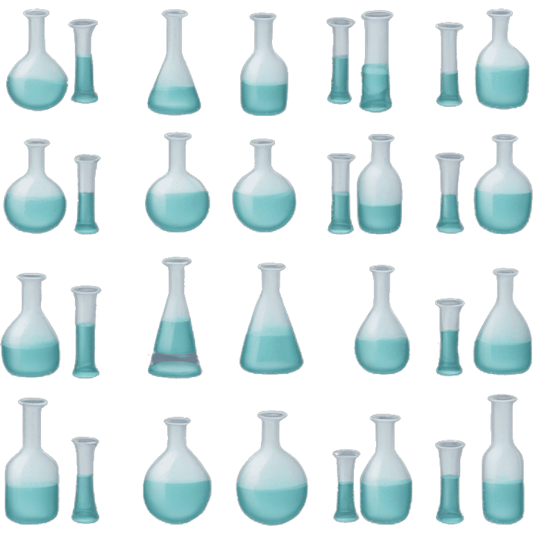 Chemical glassware alcohol lamp emoji