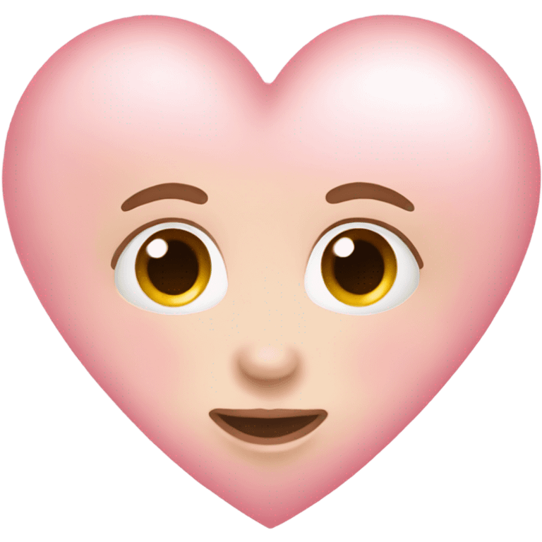 baby pink heart  emoji